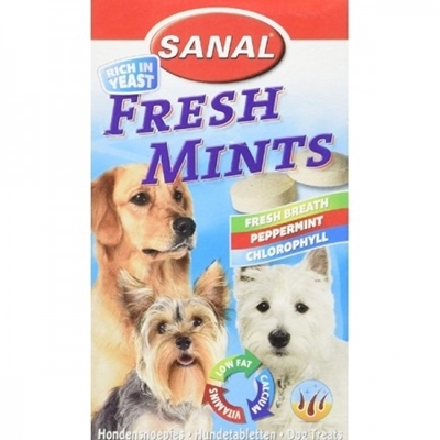 تصویر  مکمل و مولتی ویتامین  نعنایی  Sanal مخصوص سگ - 100 گرم