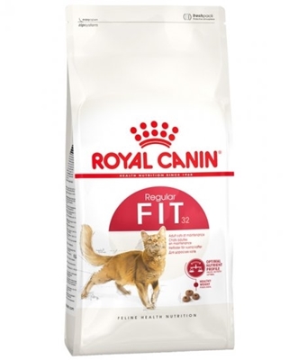 تصویر  غذای خشک گربه Royal canin مدل Regular Fit مخصوص گربه با فعالیت بدنی عادی - 4کیلوگرم