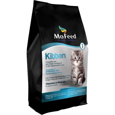 تصویر  غذای خشک مفید مخصوص بچه گربه - ۲ کیلوگرم
