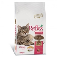 تصویر  غذا خشک Reflex مخصوص گربه های بالغ تهیه شده از مرغ - 1.5 کیلوگرم