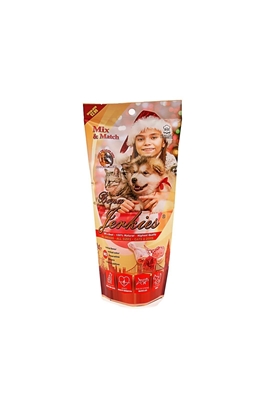 تصویر  تشویقی Dr. Bites تهیه شده از مخلوط گوشت مرغ و گاو مخصوص سگ و گربه مدل Mix&Match