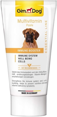 تصویر  خمیر مولتی ویتامین GimDog مناسب برای تمامی سگ ها - 50 گرم