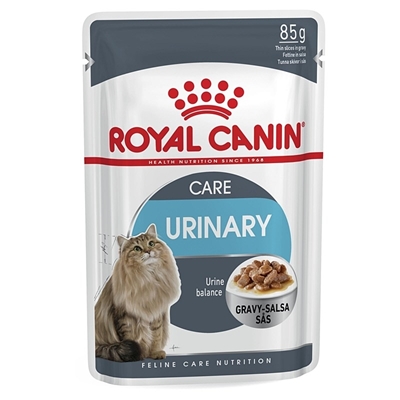 تصویر  پوچ مخصوص گربه Royal Canin مدل Urinay care مناسب برای جلوگیری از مشکلات دستگاه ادراری - 85 گرم