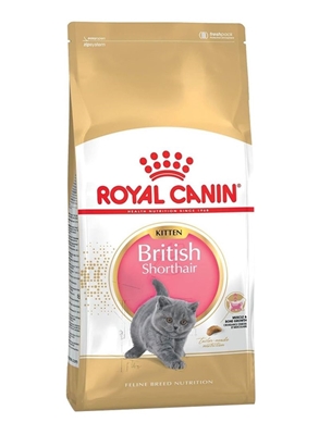 تصویر  غذای خشک Royal Canin مخصوص بچه گربه مدل British Shorthair مناسب برای نژاد بیریتیش - 2 کیلوگرم