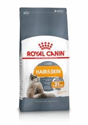 تصویر  غذای خشک Royal canin مدل Hair and skin تقویت کننده پوست و موی گربه-10کیلو گرم