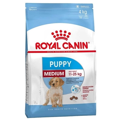 تصویر  غذای خشک Royal canin مخصوص توله سگ های سایز متوسط-4کیلو گرم