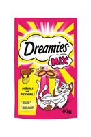 تصویر  تشویقی Dreamies مخصوص گربه تهیه شده از گوشت گاو و پنیر - 60 گرم