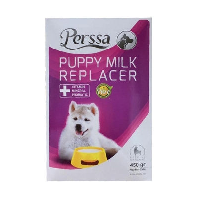تصویر  شیر خشک پرسا مخصوص نوزاد سگ - 450 گرم