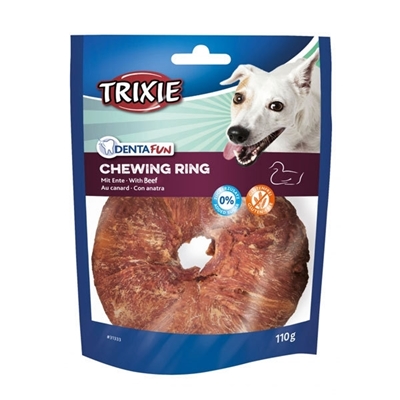 تصویر  تشویقی حلقه ای Trixie مخصوص سگ تهیه شده از گوشت گاو-110گرم
