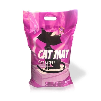 تصویر  خاک Catmat مدل دانه شکسته مخصوص گربه - 10 کیلوگرم