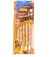 تصویر  تشويقی Starsnack مدل wrapped مخصوص سگ تهيه شده از گوشت مرغ سایز بزرگ - 144گرم