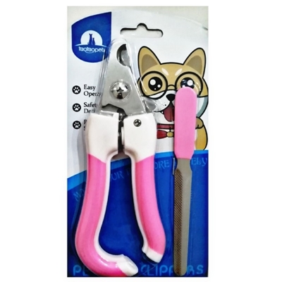 تصویر  ناخن گير Taotaopets همراه با سوهان با دسته خميده