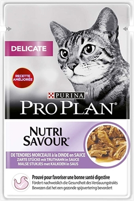تصویر  پوچ Proplan مخصوص گربه بالغ تهيه شده از گوشت بوقلمون - 85 گرم