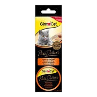 تصویر  خوراک کاسه ای مخصوص گربه GimCat مدل Pate Deluxe تهیه شده از طیور - بسته 3 عددی