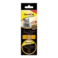 تصویر  غذا تشویقی مخصوص گربه Gimcat مدل Superfood تهیه شده از تن ماهی و کدو حلوایی - 40 گرم
