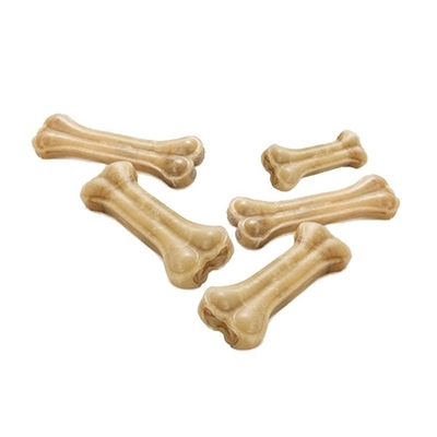 تصویر  استخوان ژلاتینی مخصوص سگ بسته 4 عددی - 7.5 سانتی متر