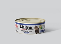 تصویر  کنسرو Shayer مخصوص گربه تهیه شده از گوشت ماهی تن - 110 گرم