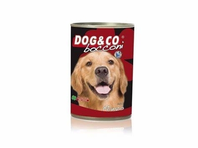 تصویر  كنسرو Dog&Co تهيه شده از گوشت گاو مخصوص سگ - 405 گرم