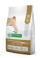 تصویر  غذای خشک Nature's Protection مدل Weight control all breed مخصوص کنترل وزن و سگ های عقیم شده ی تمامی نژادها تهیه شده از گوشت طیور و میگو - 4 کیلوگرم
