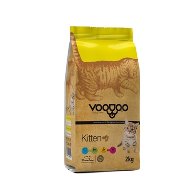 تصویر  غذای خشک VooDoo مخصوص بچه گربه تهیه شده از طیور - 2 کیلوگرم