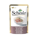 تصویر  پوچ Schesir مخصوص گربه بالغ تهیه شده از ماهی تن و کنیوا در ژله - 85 گرم