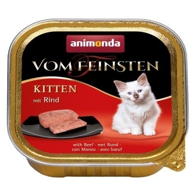 تصویر  ووم Animonda مخصوص بچه گربه تهيه شده از گوشت گاو - 100 گرم