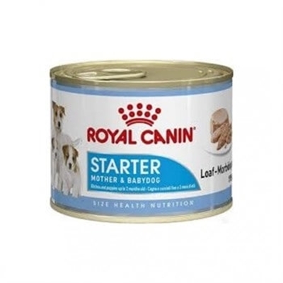 تصویر  کنسرو سگ Royal Canin مدل Starter مناسب برای مادر شیرده و توله - 195 گرم