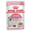 تصویر  پوچ Royal Canin مخصوص بچه گربه مدل KITTEN در ژلاتین - 85 گرمی