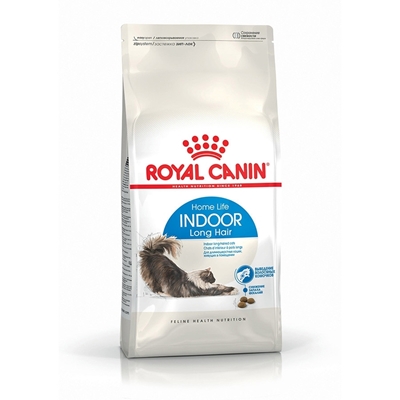 تصویر  غذای خشک Royal Canin مدل Home Life Indoor مخصوص گربه بالغ مو بلند - 2 کیلوگرم