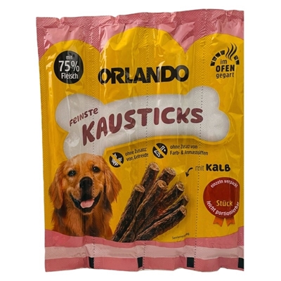 تصویر  تشویقی مدادی Orlando مخصوص سگ تهیه شده از گوشت گوساله - 88 گرم
