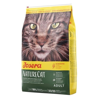 تصویر  غذای خشک Josera مخصوص گربه بالغ مدل Naturecat  تهیه شده از مرغ و ماهی قزل آلا - 2 کیلوگرم