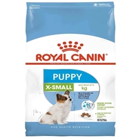 تصویر  غذای خشک Royal Canin مدل X-small Puppy مخصوص توله سگ های نژاد بسیار کوچک - ۱.۵ کیلوگرم