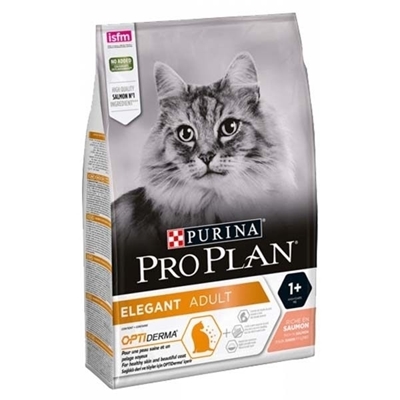 تصویر  غذای خشک Proplan مدل Elegant مخصوص گربه بالغ مناسب برای تقویت پوست و مو تهيه شده از ماهی سالمون - 1.5 كيلوگرم