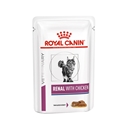 تصویر  پوچ  Royal Canin مدل Renal مناسب برای گربه با مشکلات کلیه تهيه شده از مرغ در آب مرغ - 85 گرم
