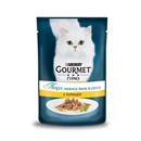تصویر  پوچ Gourmet تهيه شده از مرغ مخصوص گربه بالغ - 85 گرم