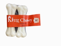 تصویر  تشويقی King Chewy مدل استخوان كلسيمی-فلورایدی مخصوص سگ 13 سانتی متر - بسته 2 عددی