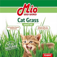 تصویر  بذر علف طبيعی گربه Mio مدل Cat Grass