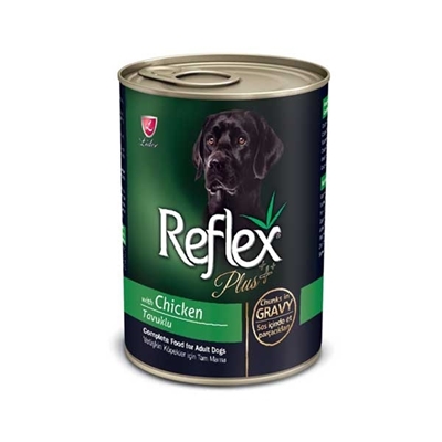 تصویر  كنسرو Reflex Plus مخصوص سگ تهيه شده از مرغ - 400 گرم