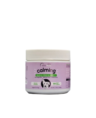 تصویر  مكمل AdvaMate مدل Calming ضداسترس با طعم مرغ مخصوص سگ - 100عدد