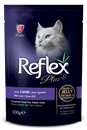 تصویر  پوچ Reflex Plus مخصوص گربه بالغ تهيه شده از گوشت بره - 100 گرم
