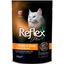 تصویر  پوچ Reflex Plus تهيه شده از گوشت خرگوش و اردک مخصوص گربه بالغ - 100 گرم