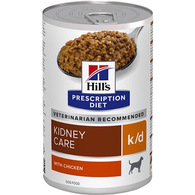 تصویر  كنسرو Hill's مدل Kidney care تهیه شده از مرغ مخصوص سگ هایی با مشکلات کلیوی - 370 گرم