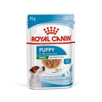 تصویر  پوچ Royal Canin مدل mini puppy مخصوص سگ - 85 گرم